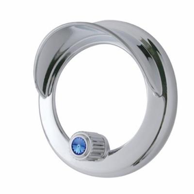 Freightliner Clock Bezel w/ Visor - Blue Diamond