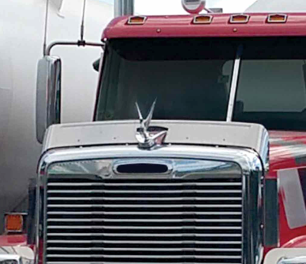 Freightliner Coronado Bug Deflector Hood Shield (2010+)