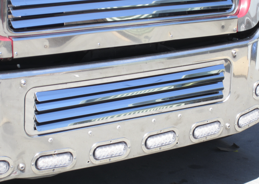 Freightliner Coronado Bumper Grill Insert w/4 Louvers
