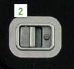Freightliner Door Handle Trims Century Columbia Classic FLD (Pair)