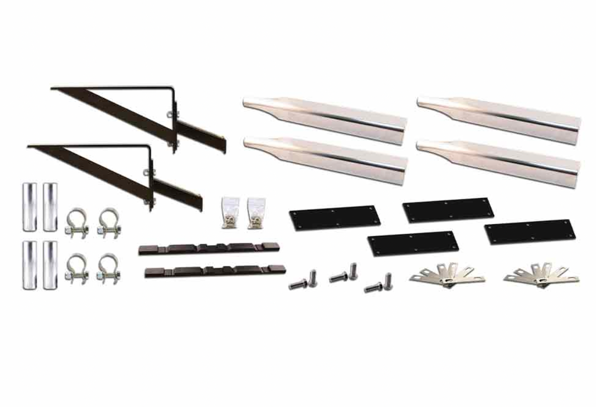 Full Fender Mounting Kit – Adjustable Fender Brackets | 12 Gauge (Heavy Duty)