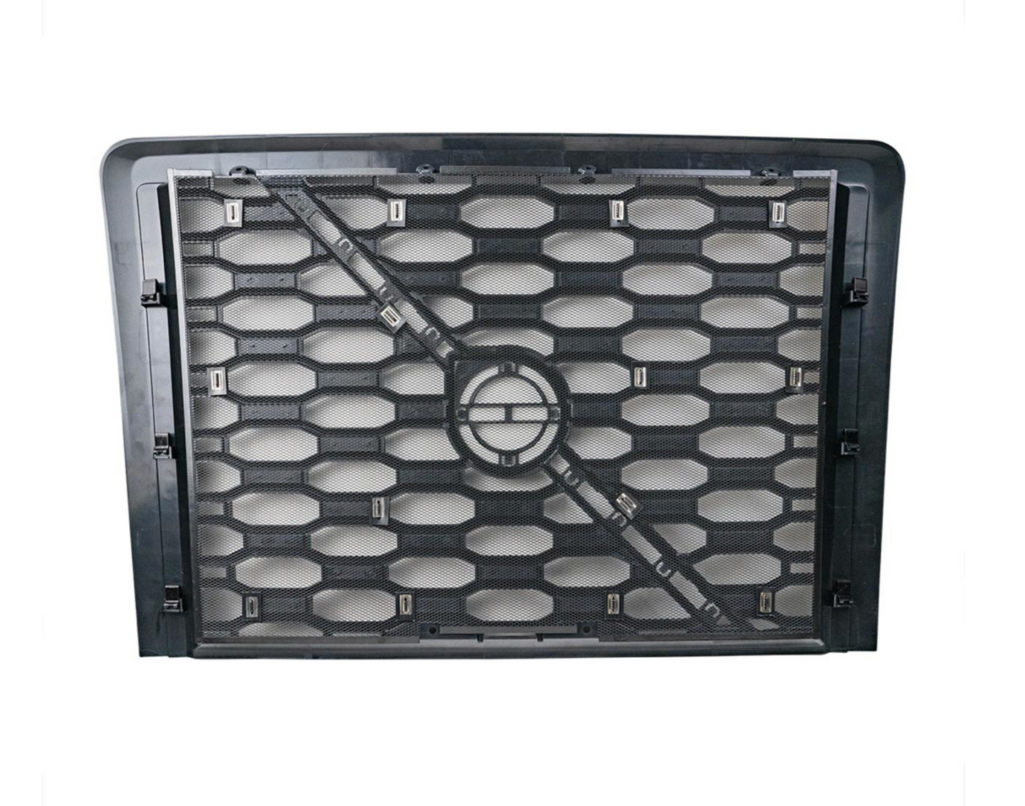 GRILLE WITH BUG SCREEN FOR 2018-2024 VOLVO VNL-BLACK