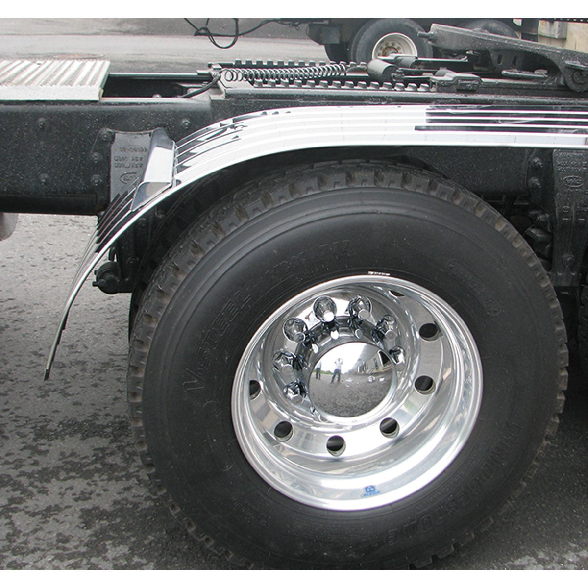 Half Fenders 60" 4 Ribbed W/ Beaded Edge 16 Ga.