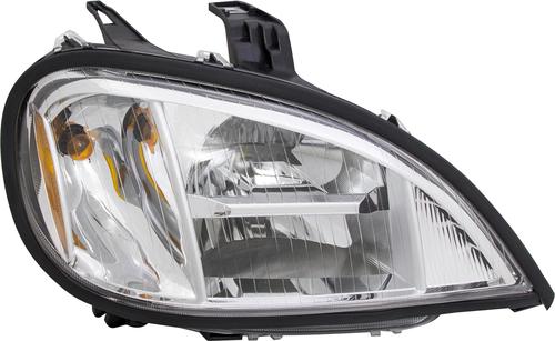 Headlight Fits Freightliner Columbia Chrome Housing Led High/Low Beam