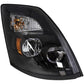 Headlight Volvo VN / VNL 03+ All LED Lights Black Reflector