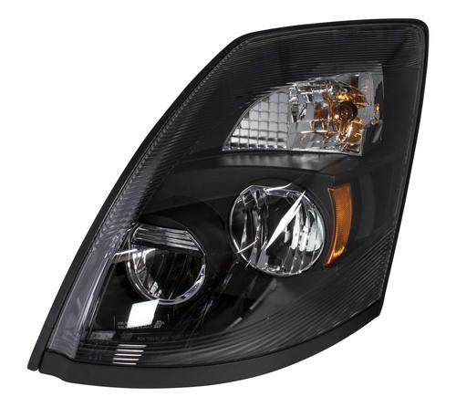 Headlight Volvo VN / VNL 03+ All LED Lights Black Reflector