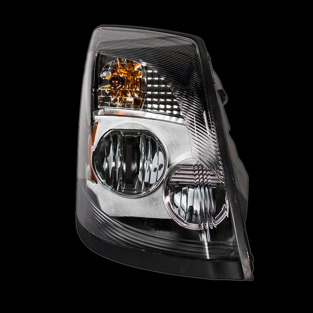 High Power LED Chrome Headlight for (2003-2017) Volvo VN/VNL Passenger