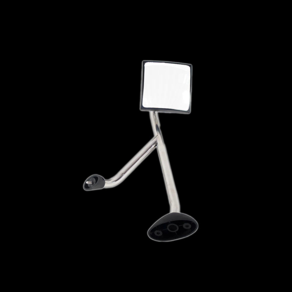 Hood Mirror With Arm For International Prostar Chrome. Passenger