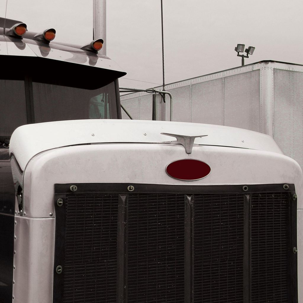 Hoodshield Bug Deflector for Peterbilt 379 Short Hood and Peterbilt 378 Regular Hood. (1993-2007)