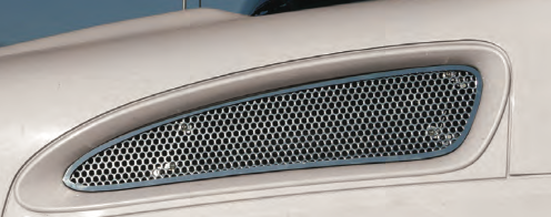 International 4300 Intake Screen W/ Small 1/4" Circles