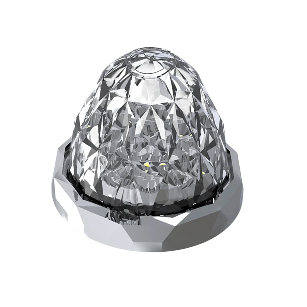 Jewel Style Watermelon Hero LED Marker Light Clear/Amber