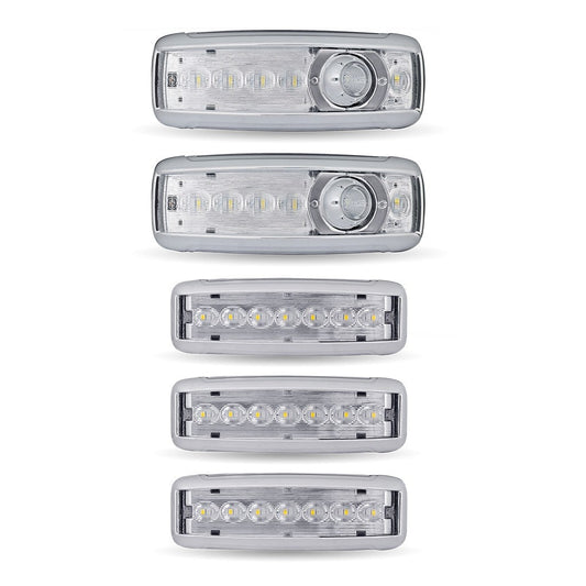 Kenworth LED Interior Projector Dome Cab & Sleeper Lighting Kit - 6-Color Auxiliary LED