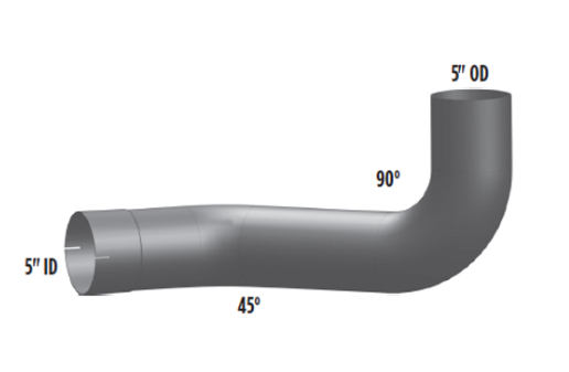 Kenworth OEM Elbow K180-14764RA