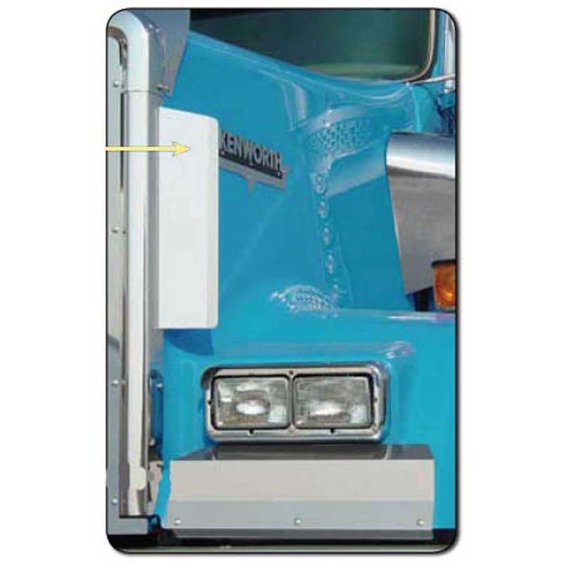 Kenworth Side Grille Deflectors