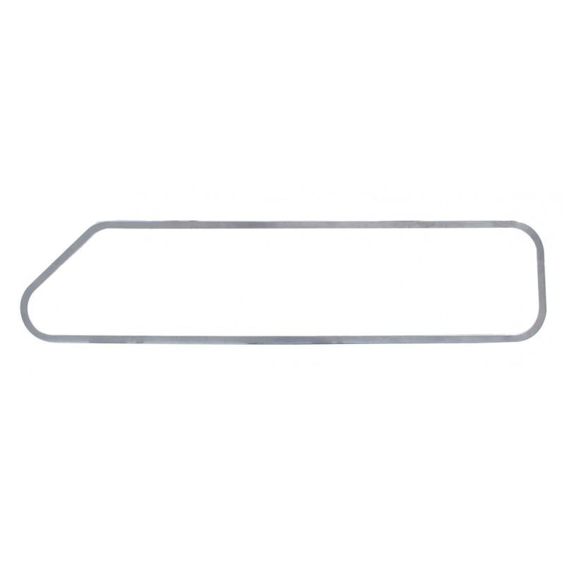 Kenworth Stainless Upper Sleeper Window Trim - Passenger Side - Cab Interior