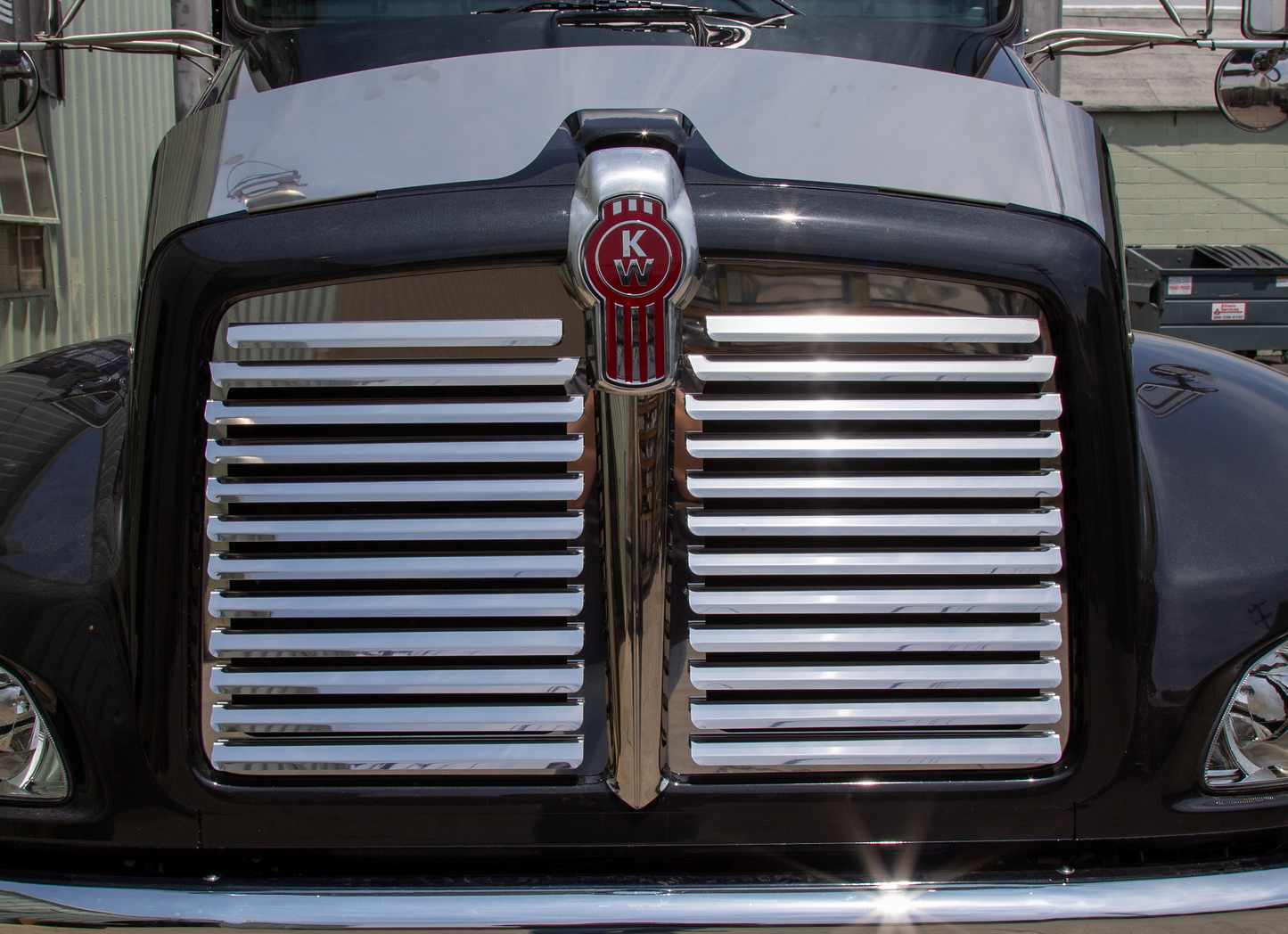 Kenworth T270 Hood Grill 12 Louvers (Per Side) (17.,15.)