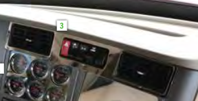Kenworth T680/880 Center Vent and Switch Trim