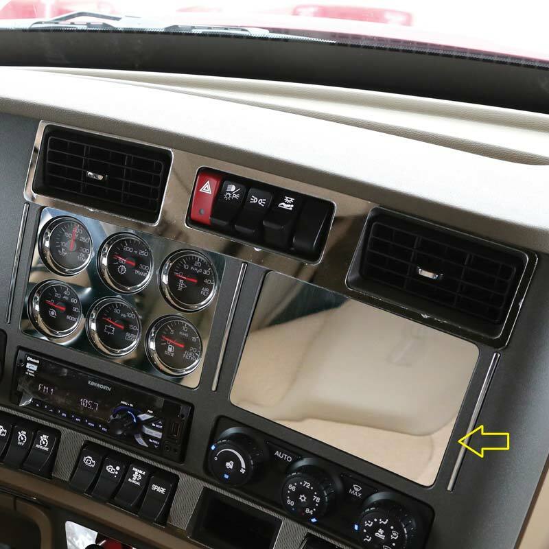 Kenworth T680/880 Navigation Delete Filler Cover