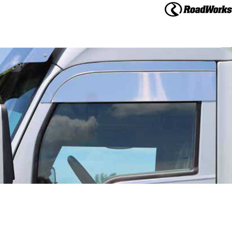Kenworth T680/T880 Cab Door Chop Tops 8" Polished