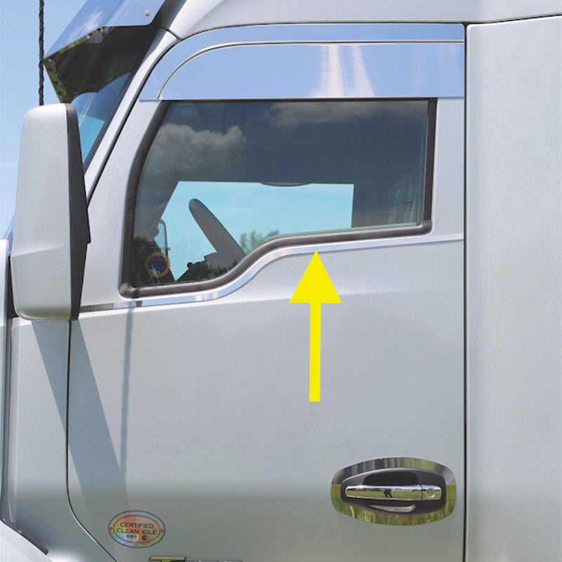 Kenworth T680/T880 Upper Door Under Window Trim