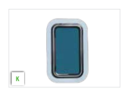 Kenworth View Window Trim Non-Daylite Door