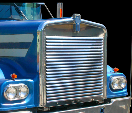 Kenworth W900A Hood Grill w/21 Louvers - Grill Surround NOT included.