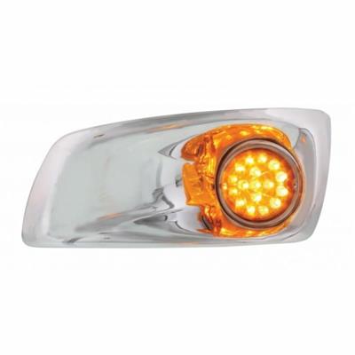 LED Kenworth T660 Dual Function Fog Light Bumper Light - Clear Style w/
