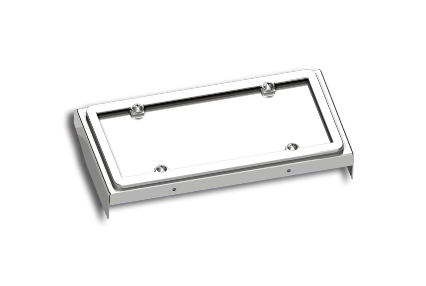 LICENSE PLATE HOLDER STAINLESS FOR (2008-2017) FREIGHTLINER CASCADIA