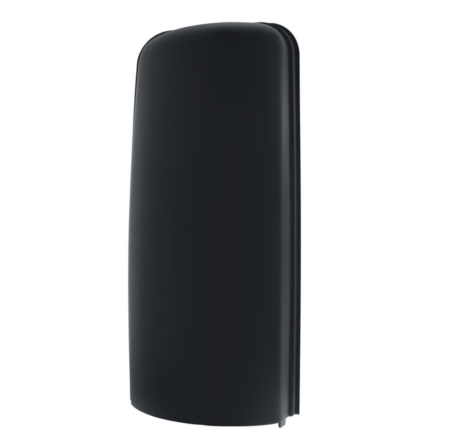 MATTE BLACK MIRROR COVER FOR 2008-2017 FREIGHTLINER CASCADIA - DRIVER