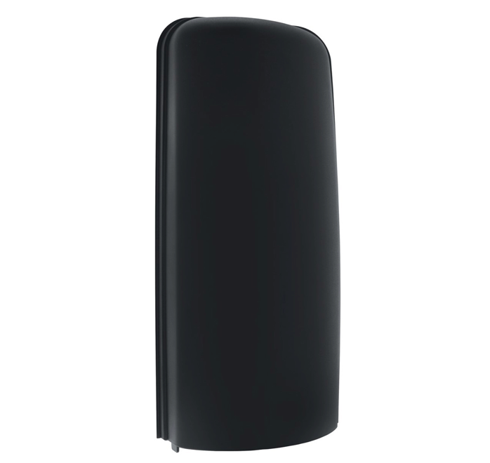 MATTE BLACK MIRROR COVER FOR 2008-2017 FREIGHTLINER CASCADIA - PASSENGER