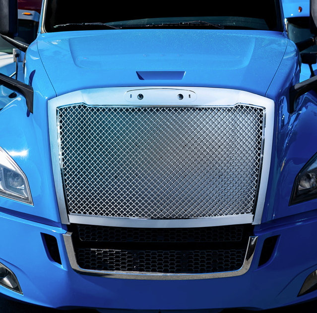 MESH GRILLE FOR 2018-2024 FREIGHTLINER CASCADIA-CHROME