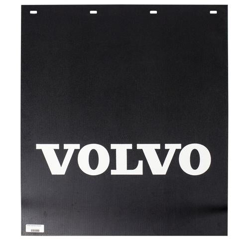 Mud Flap 24 x 30 3/16 Black Proflex with White “VOLVO” Only Letters Mudflap Accessories