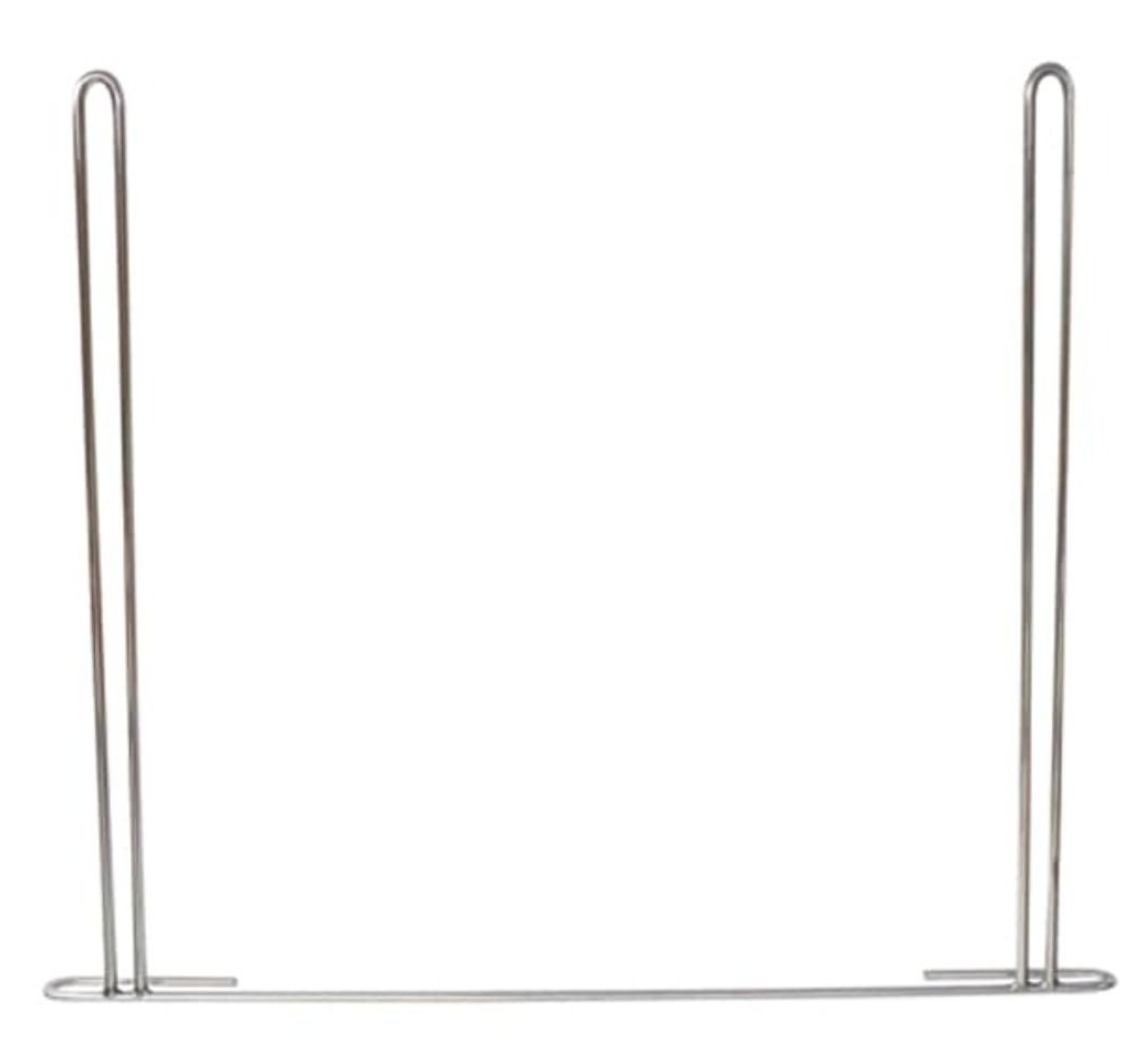 Mud Flap Hold Down Chrome Anti-Sail 24" x 21"