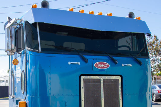 Peterbilt 352 Cab Over 13" Drop Visor