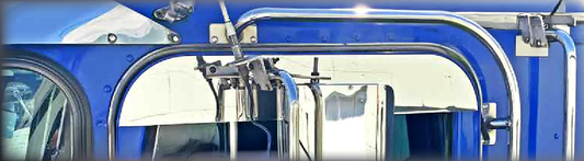 Peterbilt 362 Cab Over 5" Chop Top (Door Mounted Mirrors)