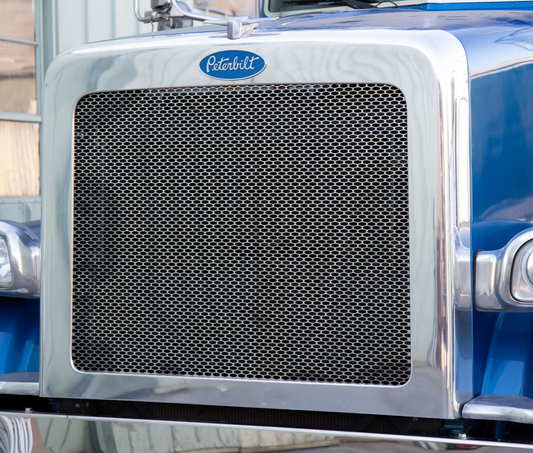 Peterbilt 367 Grill Mesh Insert - Grill Surround NOT included.