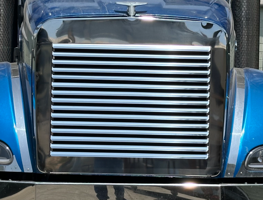 Peterbilt 386 Grill Surround & Louvered Grill Kit