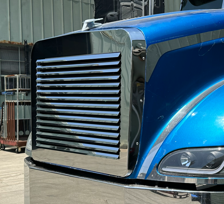 Peterbilt 386 Grill Surround & Louvered Grill Kit