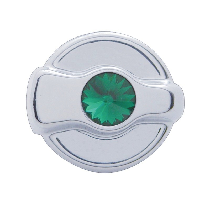Peterbilt Signature A/c Control Knob - Green Diamond - Cab Interior