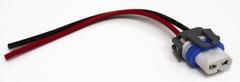 Pigtail Headlamp,2Prong,Hi Beam,For 9005 Bulb