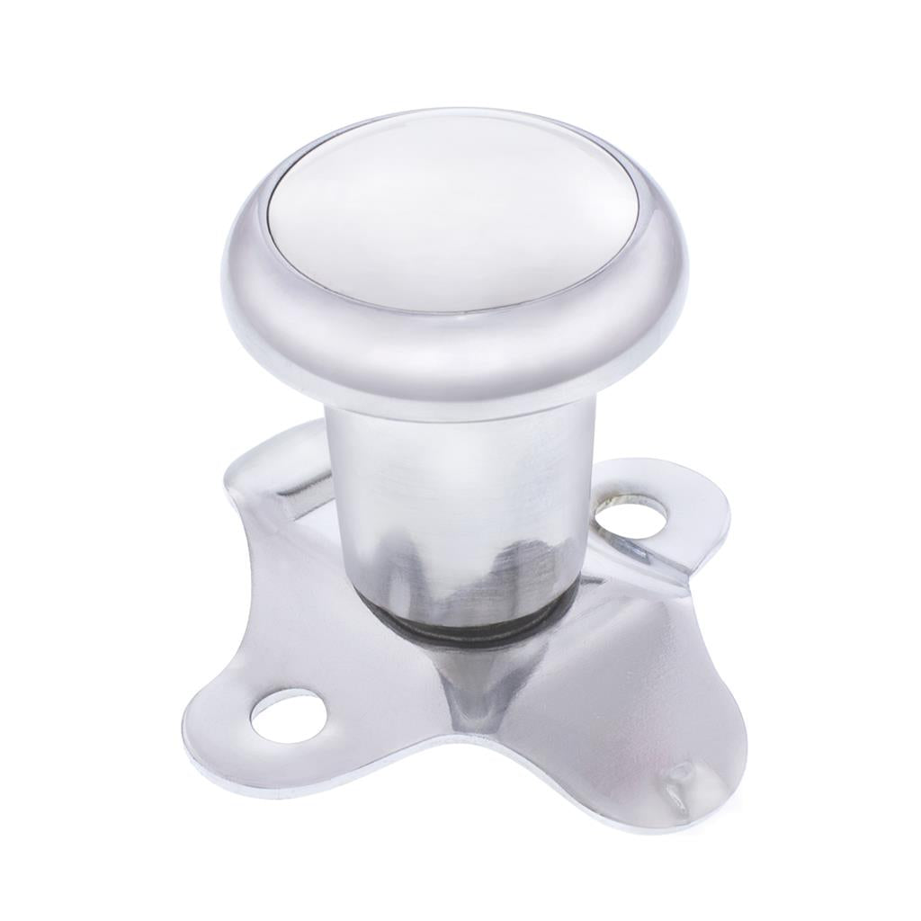 Polished Aluminum Heavy Duty Steering Wheel Spinner