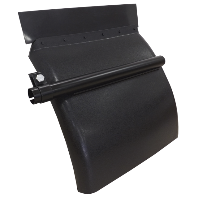 Quarter Fender 24" x 24" Set Plastic (Poly) with Round Support Tube