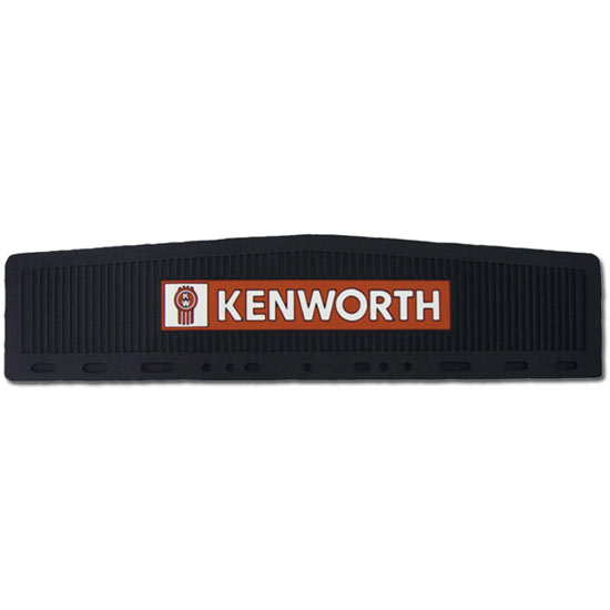 Quarter Fender Mud Flap Black Kenworth Logo