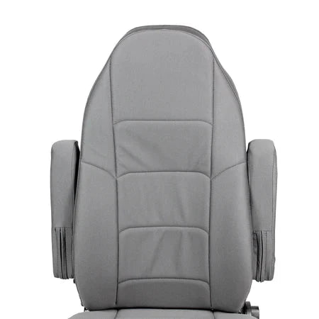 Seat, Heritage Silver, Tuff Cloth, Highback W/ Arms
