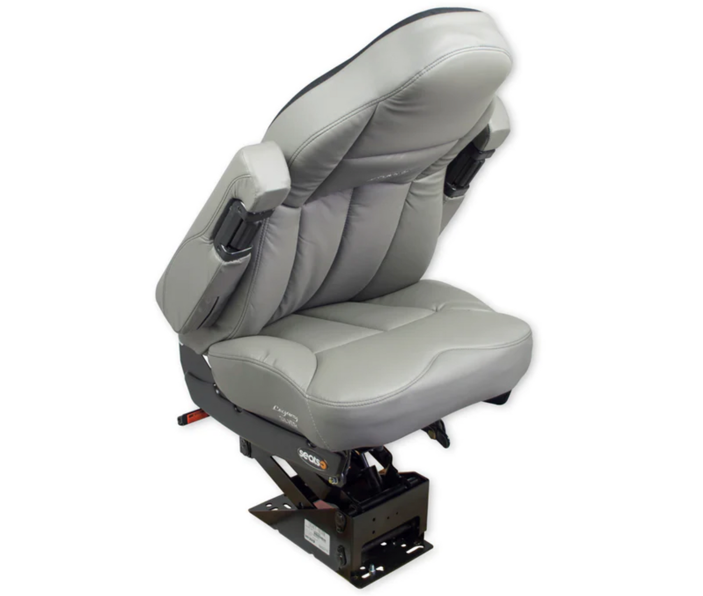 Seat Legacy Silver DuraLeather™ with under adjust Arms