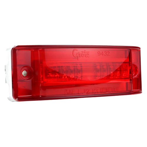 Signal Lighting. SuperNova® Rectangular Turtleback® II LED High Mount Stop Turn Marker Light./ High Mount.