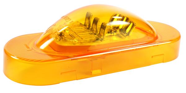 Oval LED Side Turn Marker Lights Grommet Mount Male Pin Lighting & Accessories