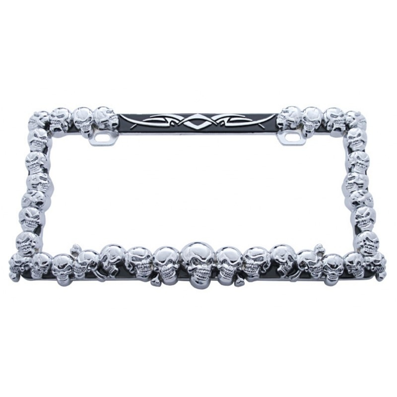 Skull License Frame - Cab Exterior