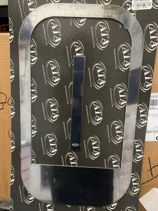 Sleeper Window Trim Surround w/Divider & Chop top - Freightliner Cascadia