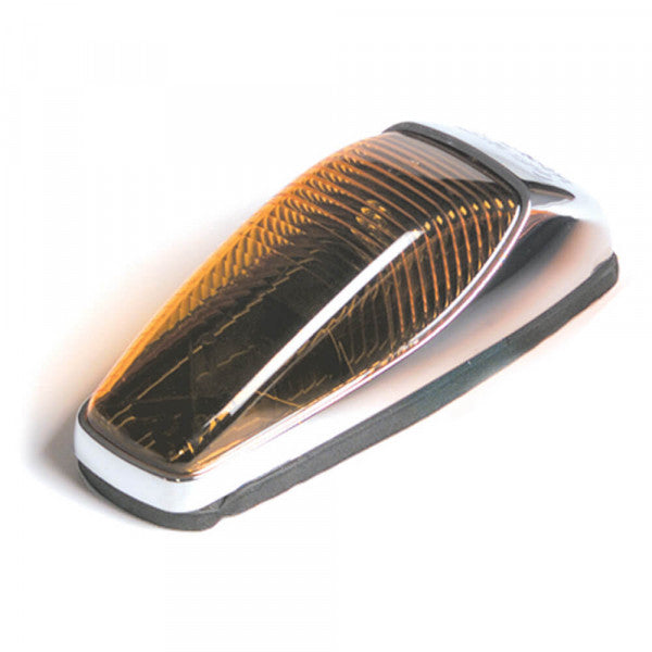 Small Aerodynamic Cab Marker Light W Bezel
